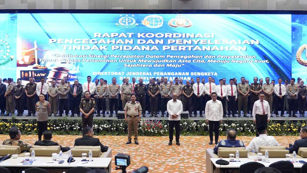 Kolaborasi Bareskrim Polri dengan Kementerian ATR/BPN. (dok. istimewa)