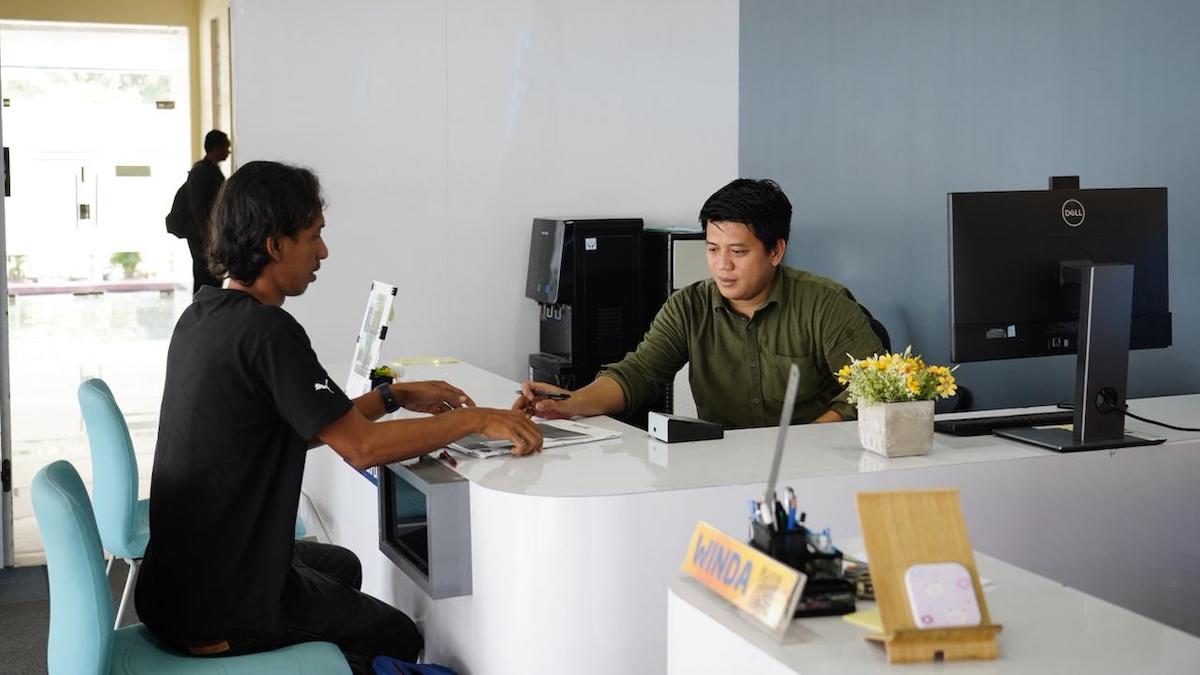 Layanan pertanahan di Kantah. (dok. istimewa)