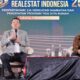 Menteri Nusron di acara Rakernas REI 2025. (dok. istimewa)