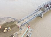 Polri Percepat Pembangunan Dua Jembatan Bailey di Agam Pascabanjir