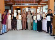 100 Sertifikat Redistribusi Tanah Diserahkan kepada Masyarakat Nagari Sasak