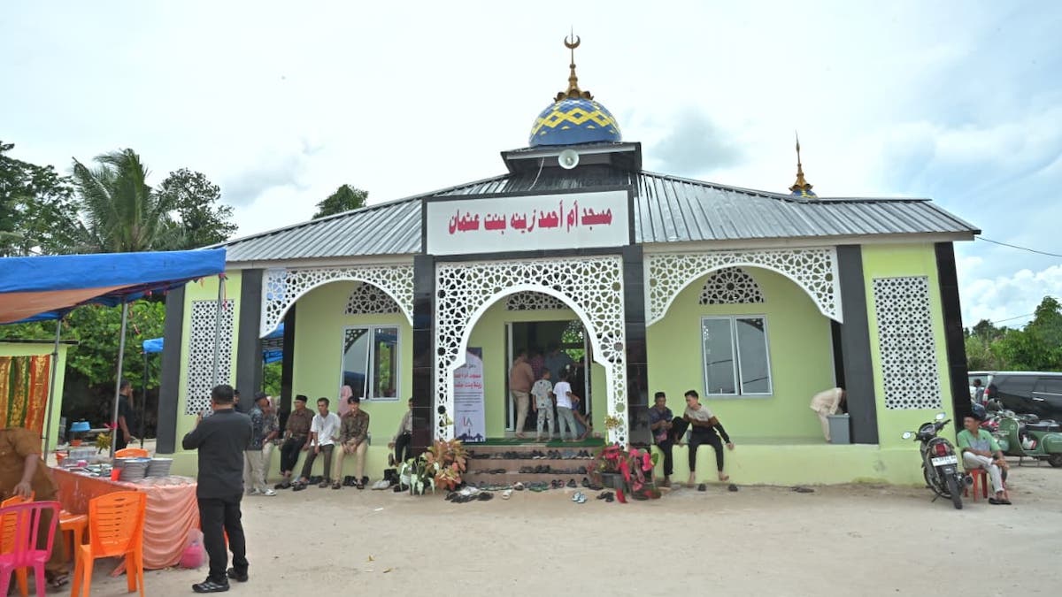 Peresmian Masjid Ummu Ahmad oleh Sekda Arry Yuswandi. (dok. istimewa)