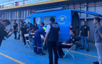 BNNK Gunungsitoli, Sumatera Utara (Sumut) melakukan razia ABK, sopir angkutan dan penumpang dalam giat Nataru 2025/2026. (RadarSumbar/Tanhar)