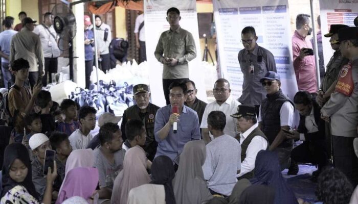 Wapres Gibran Tinjau Korban Bencana di Agam, Pastikan Bantuan dan Pemulihan Dipercepat