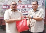 Pemko Pariaman Terima 2.000 Paket Bantuan Sembako dari Anggota DPR RI Andre Rosiade