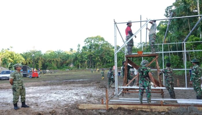 PT Hutama Karya Bangun Jaringan Air Bersih untuk Huntara di Agam