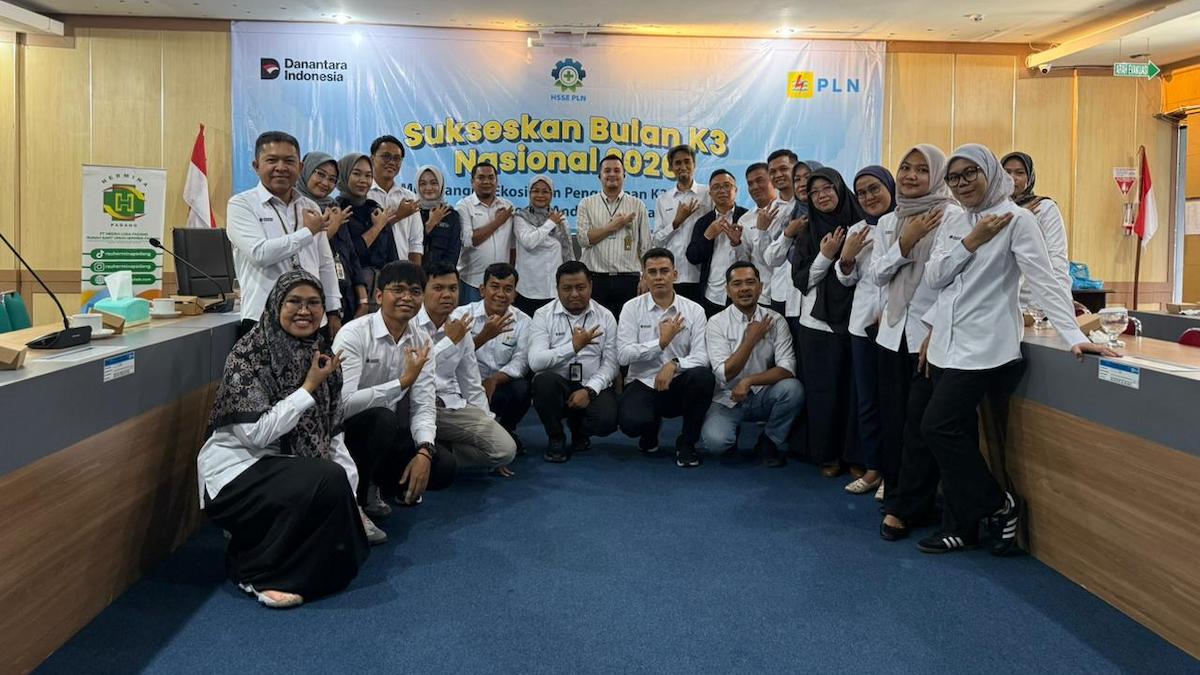 Bulan K3 Nasional di PLN UID Sumbar. (dok. istimewa)