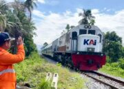Tingkatkan Keselamatan Menjelang Lebaran, KAI Divre II Sumbar Lakukan Cek Lintas Kuraitaji-Cimparuh