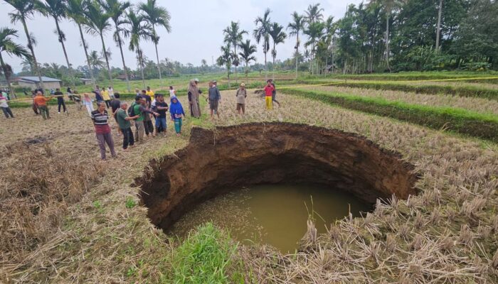 Kaji Fenomena Sinkhole di Situjuah Batua, IAGI Sumbar Butuh Tim Geolistrik