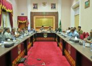 Gubernur Sumbar Pimpin Rapat Koordinasi Penanganan Krisis Air Bersih di Kota Padang