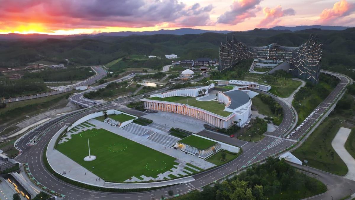 Istana Kepresidenan di Ibu Kota Nusantara (IKN), Provinsi Kalimantan Timur (Kaltim). (Foto: BPMI Setpres)