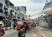 Gudang Ikan di Padang Barat Terbakar, Kerugian Ditaksir Rp600 Juta