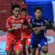 Gelandang Semen Padang FC Ripal Wahyudi saat berhadapan dengna pemain PSIM. (dok. istimewa)