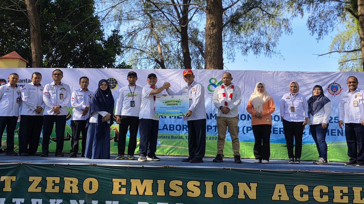 Sinergi PLN dan Poltek Pelayaran Padang Pariaman. (dok. istimewa)