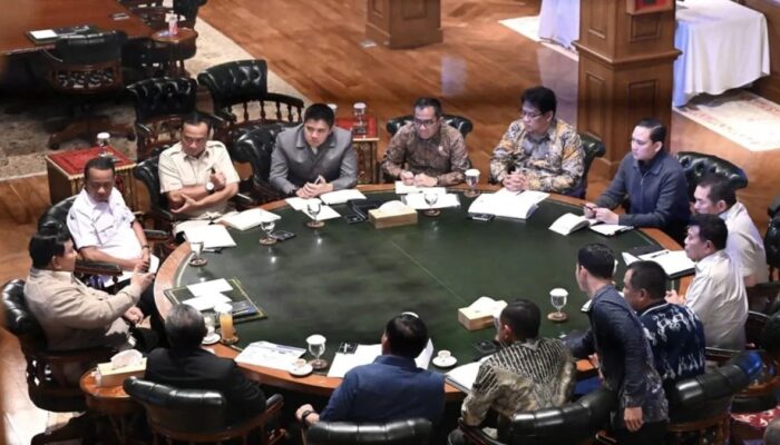 Presiden Prabowo Pimpin Ratas di Hambalang, Bahas Pangan, Energi, dan Pertahanan