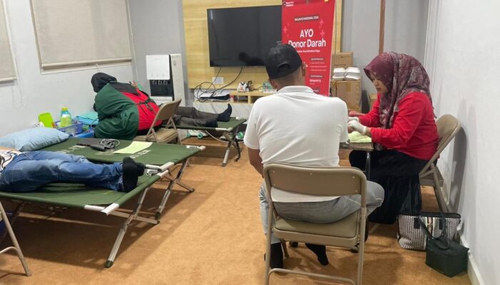 PLN UID Sumbar Dorong Budaya Sehat dan Peduli melalui Donor Darah dan Fun Walk