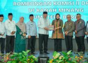 Gubernur Mahyeldi Minta Dukungan Komisi II DPR RI untuk Percepatan Pendistribusian dana TKD Sumbar