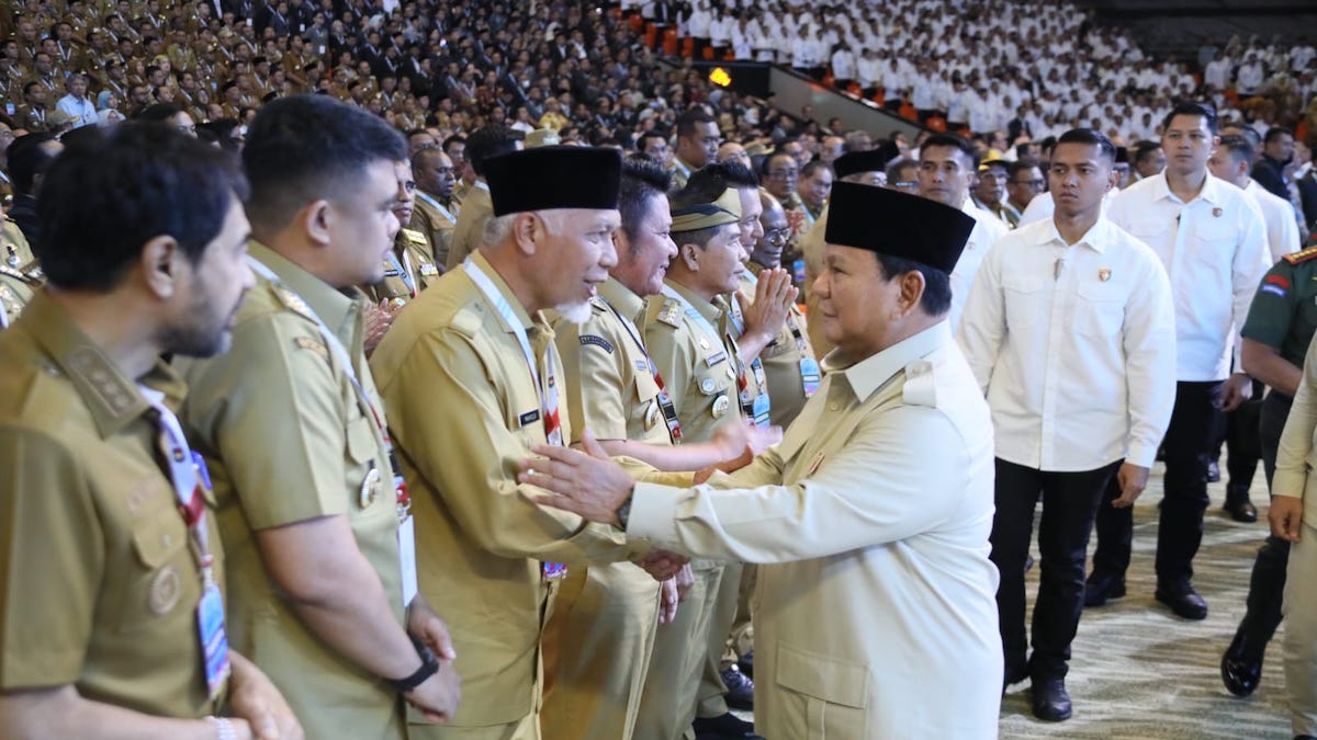 Gubernur Mahyeldi mendapat ucapan selamat dari Presiden Prabowo. (dok. istimewa)