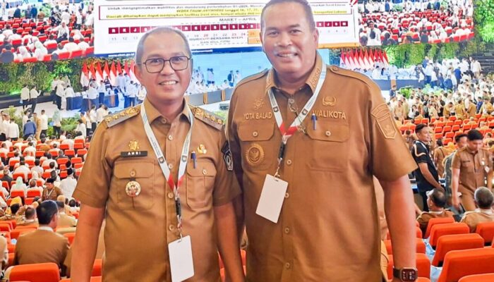 Wako Pariaman Ikuti Rakornas Bersama Presiden Prabowo Subianto