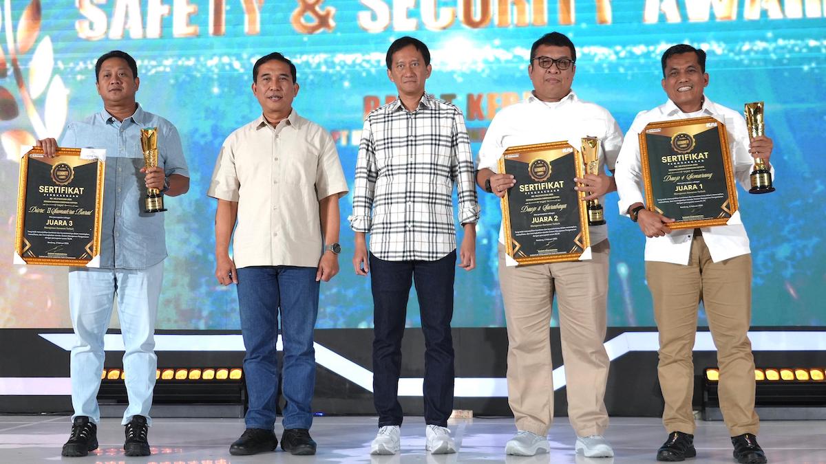 KAI Divre II Sumbar raih tiga penghargaan Nasional. (dok. istimewa)