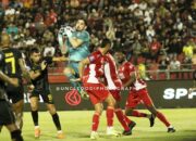 Malut United Unggul 2 Gol atas Semen Padang FC di Babak Pertama