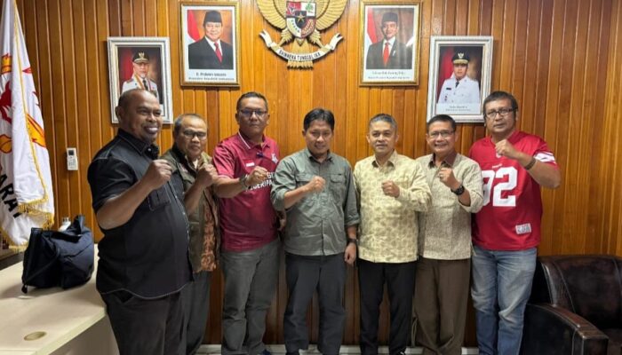 KONI Sumbar Terima Kunjungan Pengurus KONI Padang, Bahas Porprov 2026