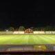 Kondisi Stadion Haji Agus Salim Padang pada malam hari. (dok. istimewa)