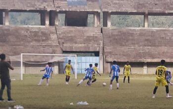 Laga PS Rambatan kontra PSP Padang di Stadion Utama Sumbar. (dok. istimewa)