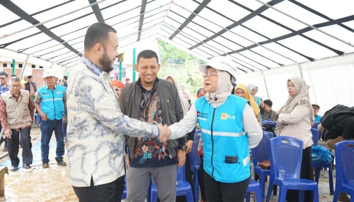 PLN Bergerak Bersama Pemerintah, Percepat Pembangunan Hunian Tetap di Pauh Padang
