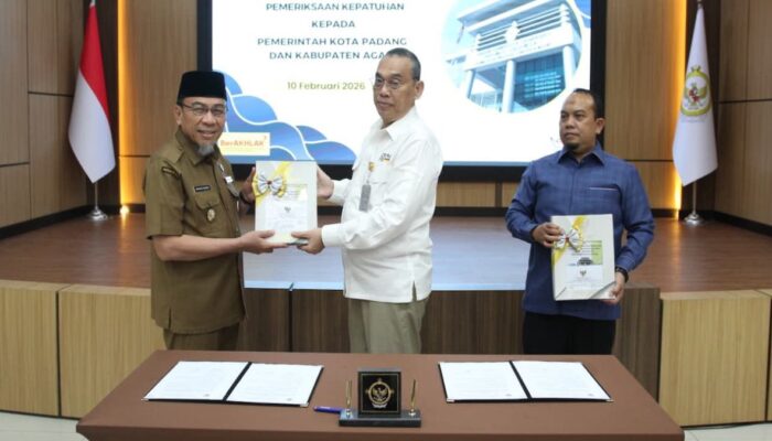 Wawako Padang Terima LHP BPK 2025, Pemko Siap Tindak Lanjuti Rekomendasi dan Dukung Pemeriksaan Interim