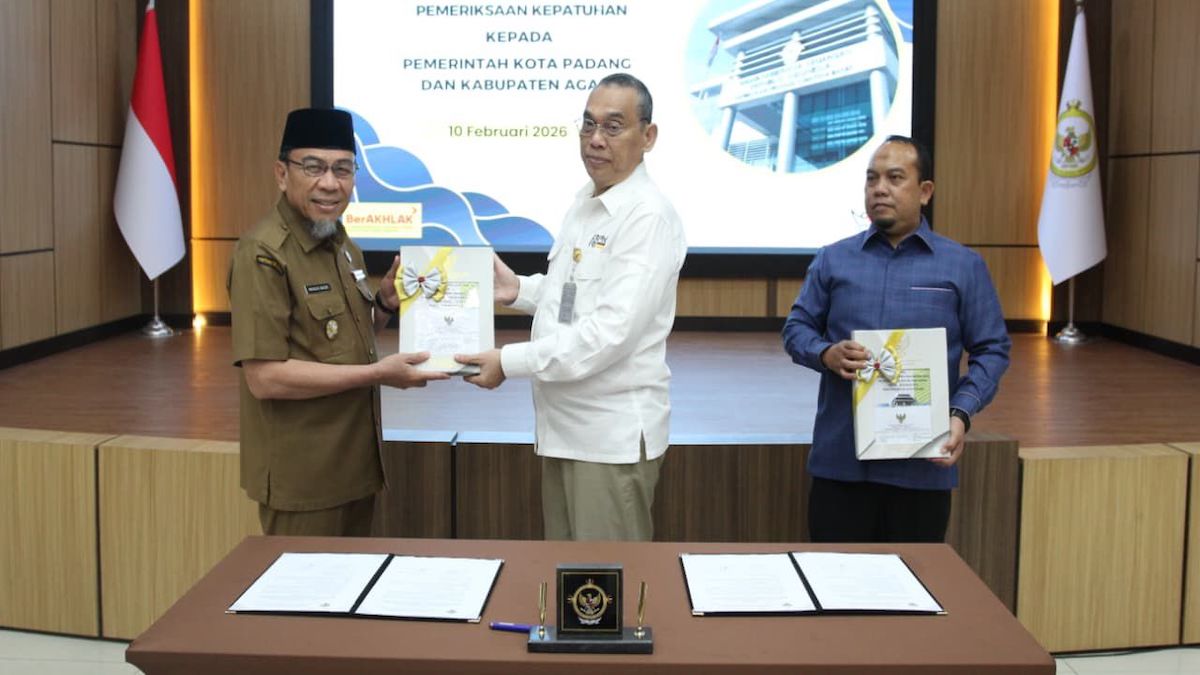 Pemko Padang terima LHP BPK 2026. (dok. istimewa)