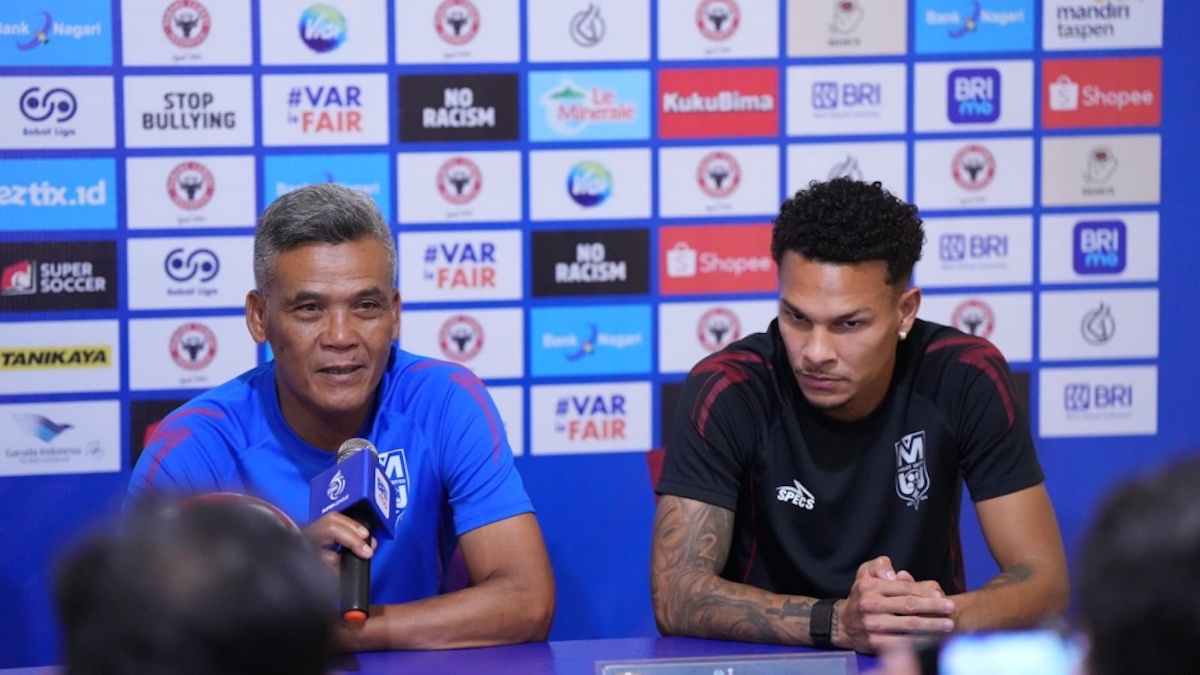 Prematch pressconference Semen Padang FC kontra Malut United. (dok. istimewa)