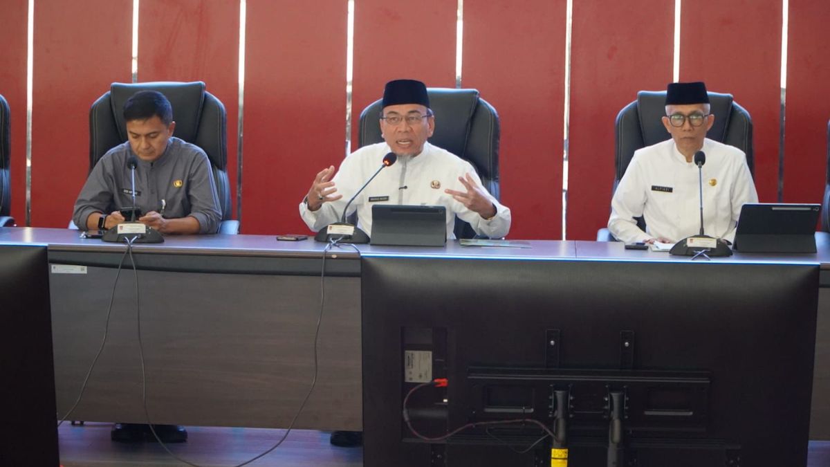 Rapat terkait MBG yang digelar Pemko Padang. (dok. istimewa)