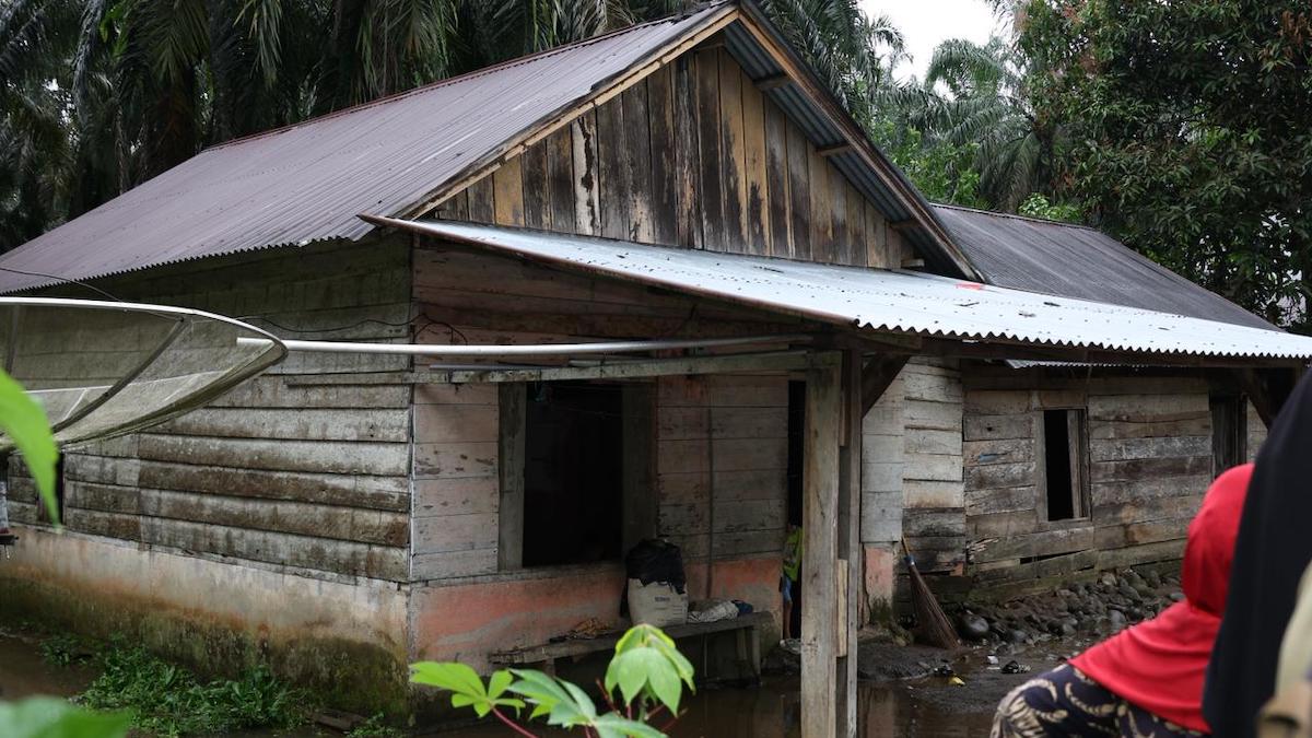 Rumah tak layak huni warga yang dibantu Wagub Vasko. (dok. istimewa)