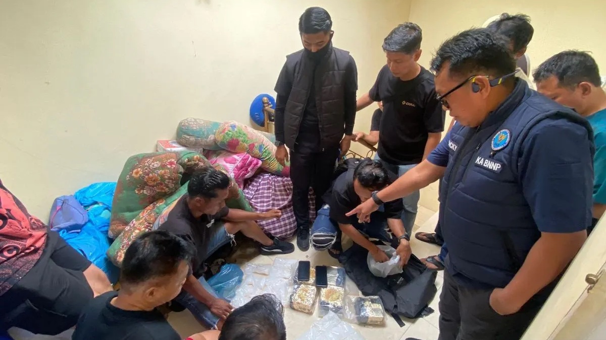 Salinan BNNP Sumbar amankan pengedar sabu di Bukittinggi. (dok. BNNP Sumbar)