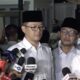 Sekjen Partai Gerindra Sugiono bersama Ketua Harian DPP Gerindra Sufmi Dasco dan Jubir Presiden Prabowo Dahnil Anzar Simanjuntak. (dok. istimewa)
