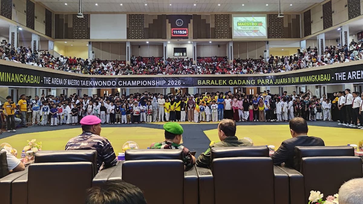 The Arena of Maestro Taekwondo Championship 2026. (dok. Humas KONI)