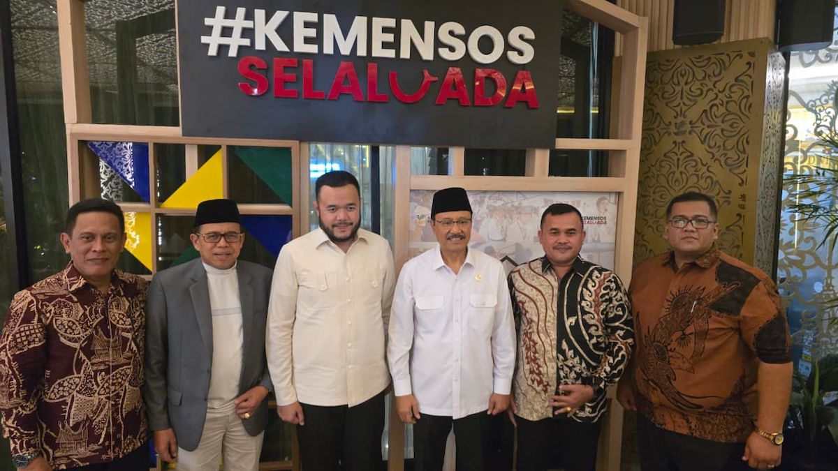 Wako Fadly Amran bertemu Mensos RI, Syaifullah Yusuf atau biasa dikenal Gus Ipul. (dok. istimewa)