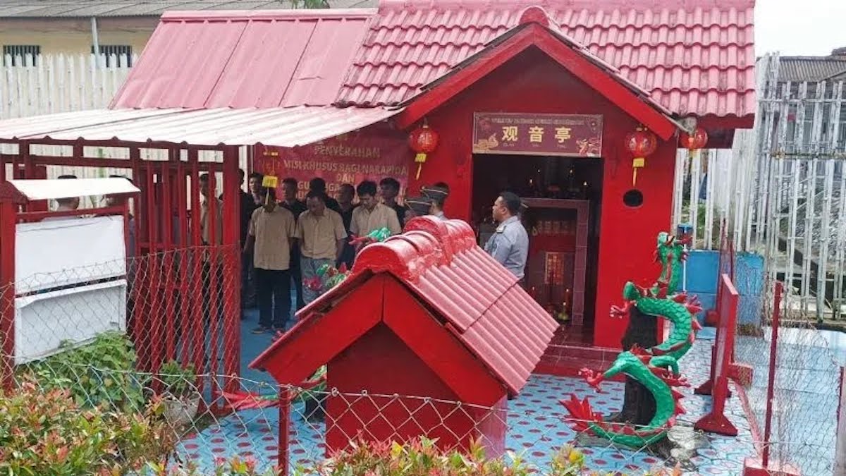 Sejumlah narapidana mendapat remisi khusus Imlek di Pangkalpinang, Kepulauan Bangka Belitung. (Foto: Kementerian Imipas)