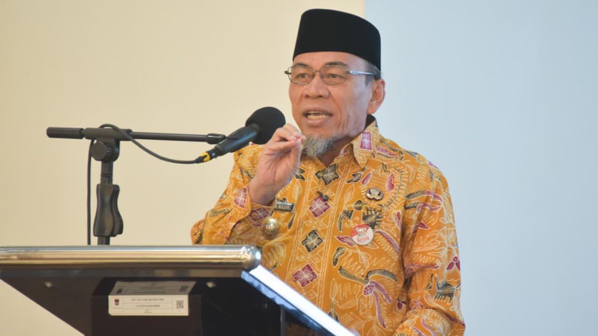 Wawako Maigus Nasir buka acara penerangan hukum di Youth Center. (dok. istimewa)