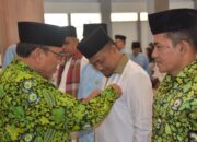 Wawako Maigus Nasir Lantik Pengurus Dewan Masjid Indonesia Kota Padang