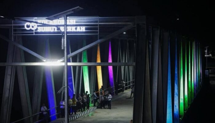 Putus Akibat Banjir, Jembatan Idano Noyo Nias Barat kembali Difungsikan