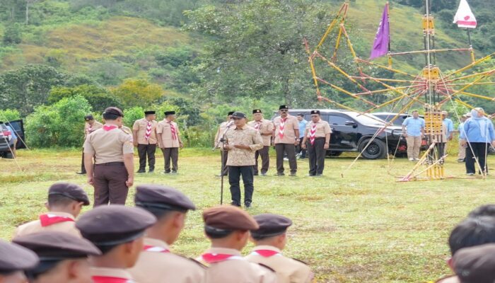 Bupati Solok Resmikan Perkemahan Wirakarya, Bentuk Generasi Pramuka Tangguh
