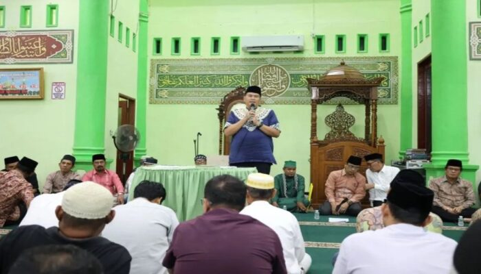 Safari Ramadhan, Pemko Pariaman Sampaikan Program Unggulan ke 27 Masjid