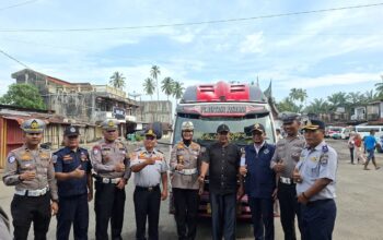 Dishub Pasbar gelar rampcheck kendaraan umum jelang Lebaran. (dok. istimewa)