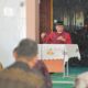 Gubernur Mahyeldi di acara Halalbihalal Dinas Pendidikan Sumbar. (dok. istimewa)