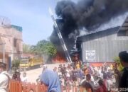 Masyarakat Gunungsitoli Buncah ‘Gudang Bulog Terbakar’ Saat Hari Libur