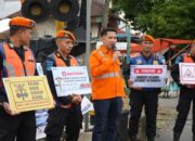 Kurangi Risiko Kecelakaan, KAI Sumbar Gencarkan Sosialisasi di Perlintasan Sebidang
