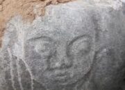 Diduga Situs Megalitikum, Batu Berpahat Wajah Manusia Ditemukan di Area Tambang Dongi-Dongi