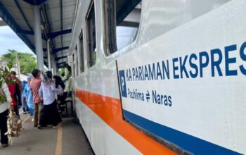 KA Pariaman Ekspress. (dok. istimewa)